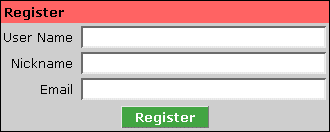 The registration form
